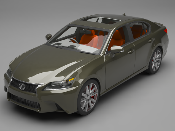 Lexus GS 350 - 3Docean 26604397