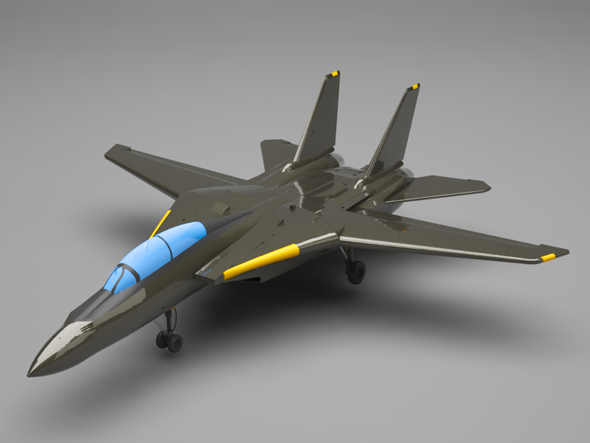 F-14 fighter - 3Docean 26604516