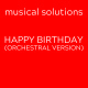 Happy Birthday Orchestral Version