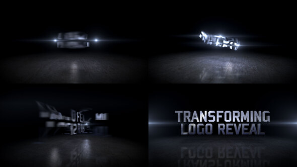 Transforming Logo Reveal - VideoHive 13093172