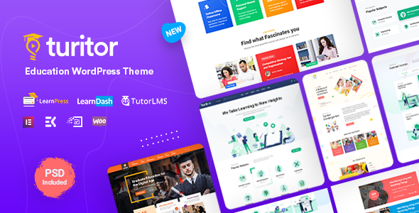 Turitor – LMS & Education WordPress Theme