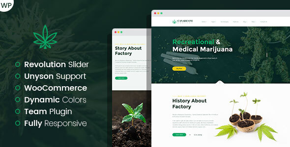 Medactive – Medical Marijuana Dispensary WordPress Theme