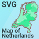 Map of Netherlands