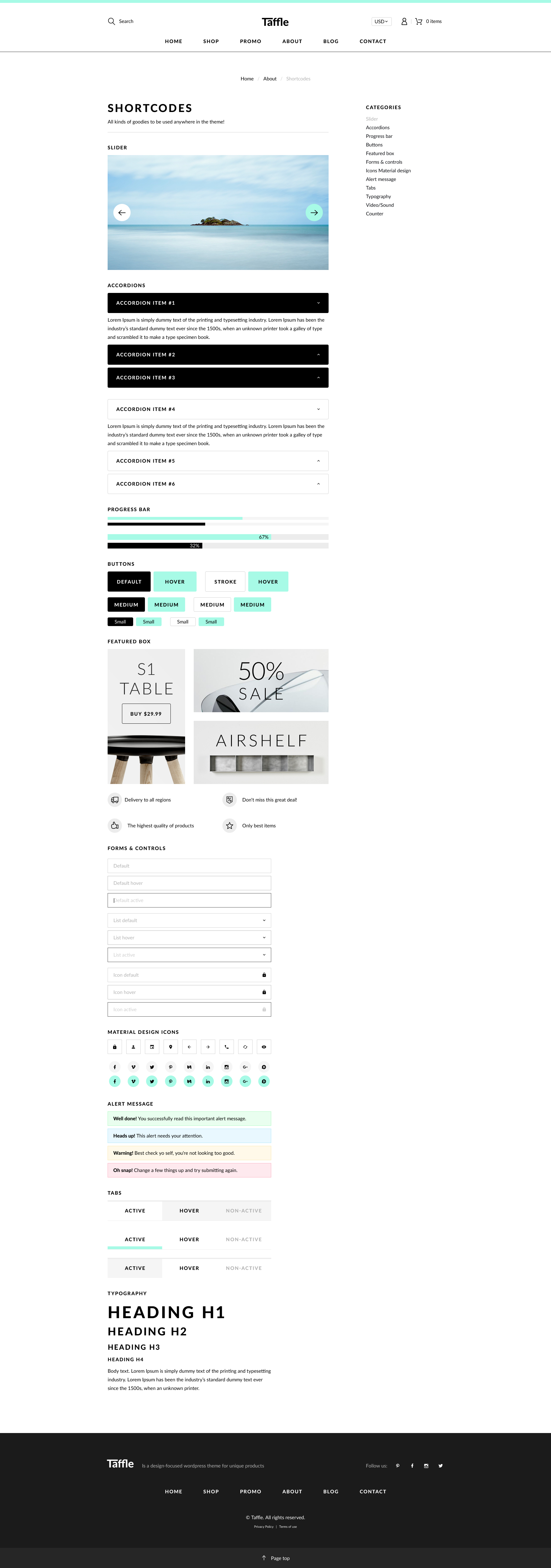 Taffle — Clean eCommerce (Shop) HTML Template by Middltone | ThemeForest