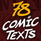 Comic Texts FX Pack - VideoHive Item for Sale
