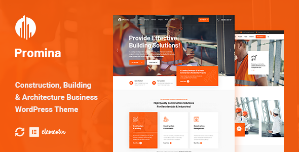 Promina - Construction And Building WordPress Theme