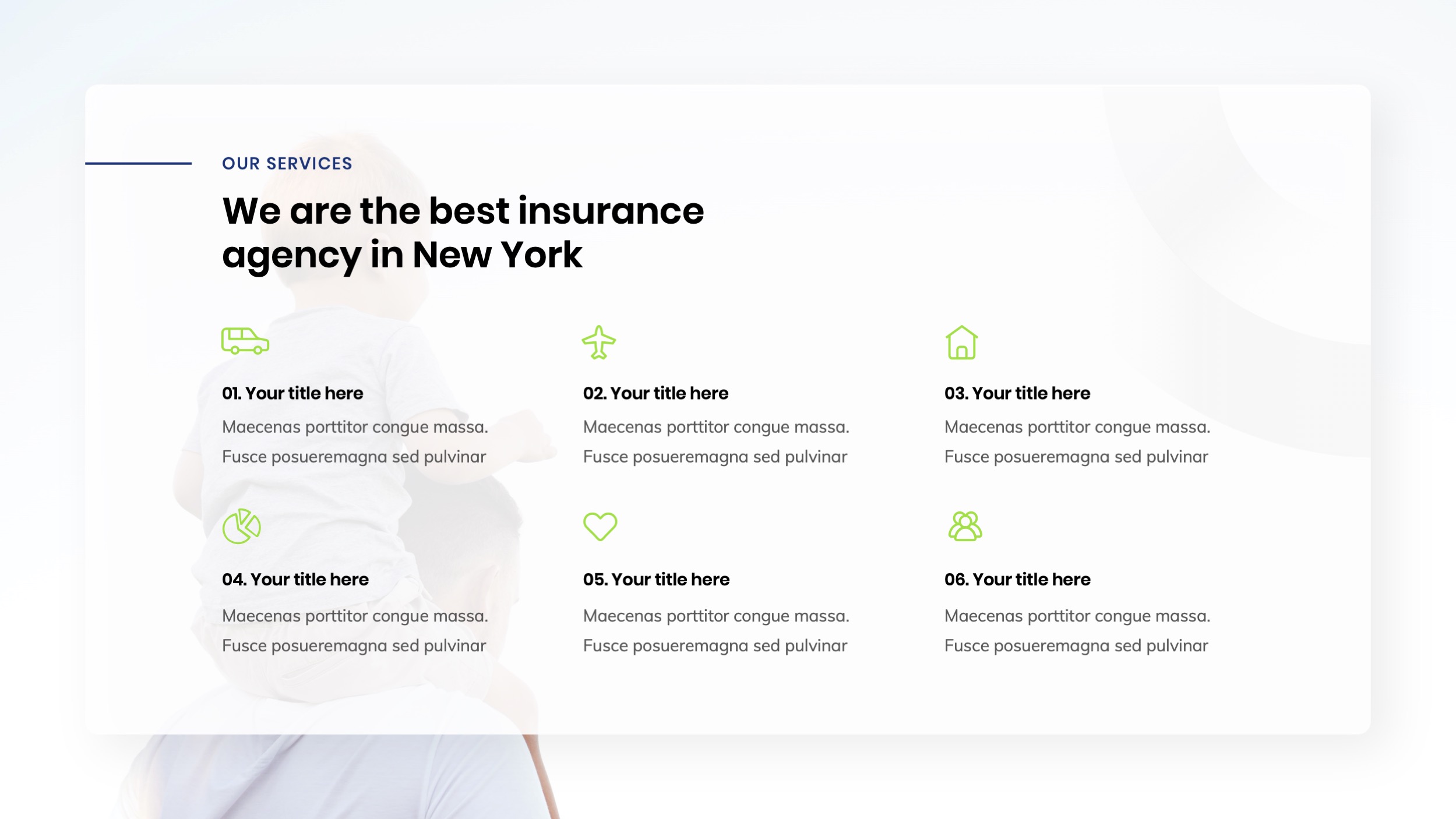 Insurance Agency Google Slides Template, Presentation Templates ...