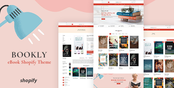 Bookly - Bookstore Shopify Theme