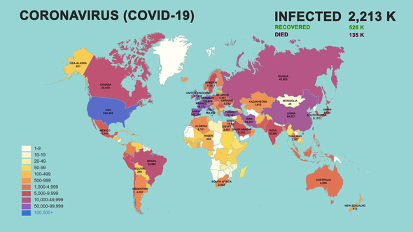 Infection map