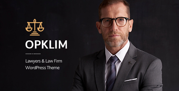 Opklim - Law Firm WordPress Theme