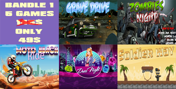 5 games - Bundle 1