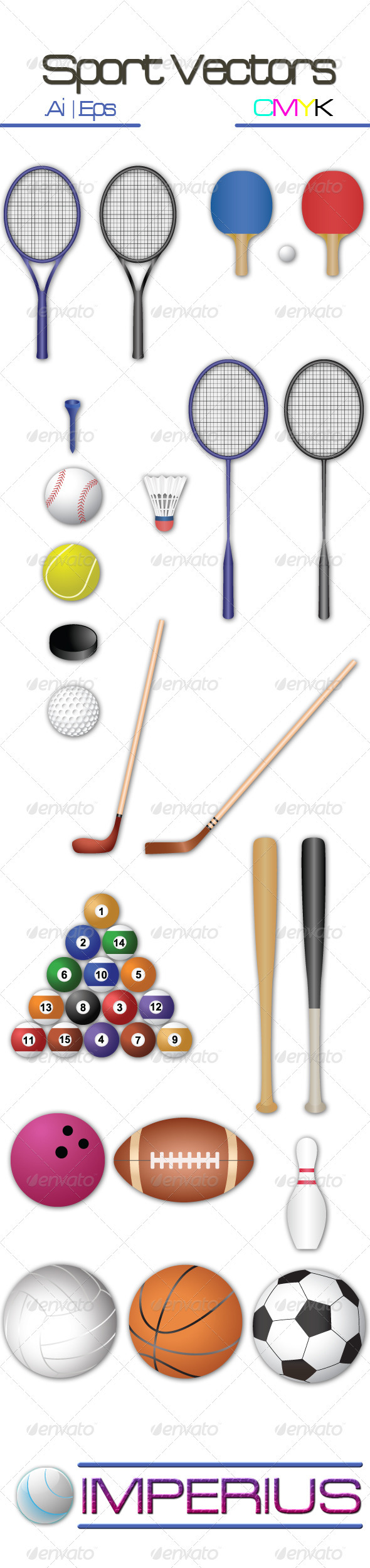 Sport Vectors - Man-made Objects Objects
