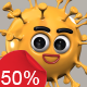 Emoji - Coronavirus Animation Kit - VideoHive Item for Sale