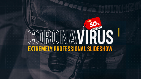 Corona Virus Slideshow - VideoHive 26616783