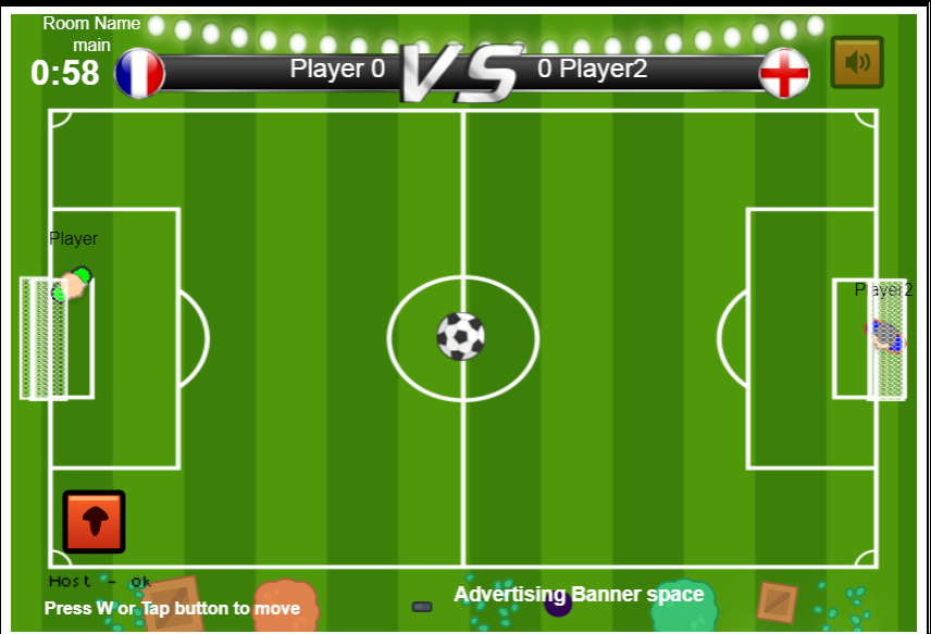 Soccer star Online Multiplayer, HTML5 game (Construct 2/ Construct 3) capx