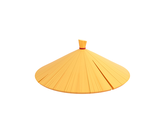 Chinese Conical Hat - 3Docean 26642334