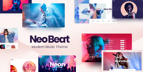 NeoBeat – Music WordPress Theme