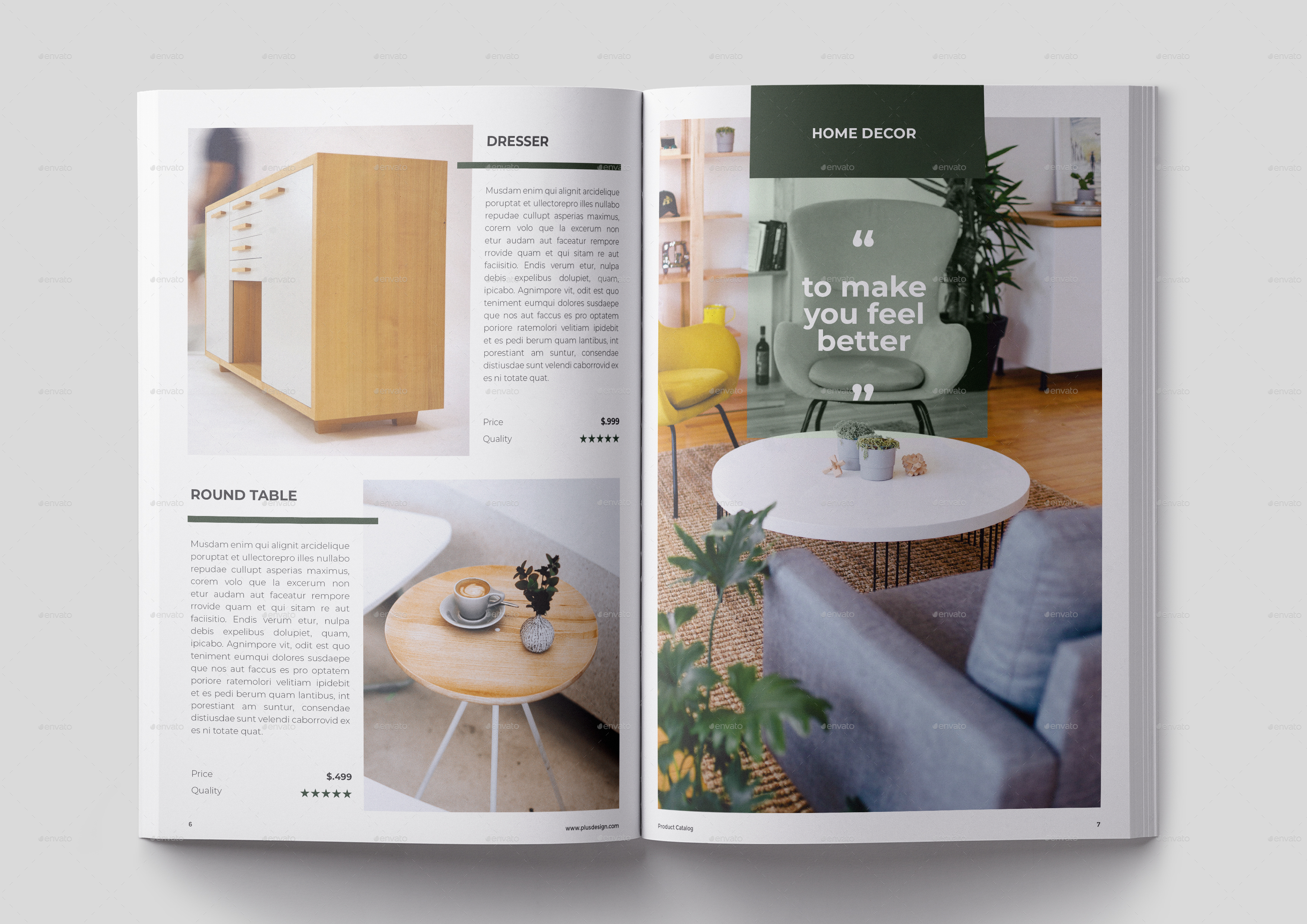 Furniture Catalog, Print Templates GraphicRiver