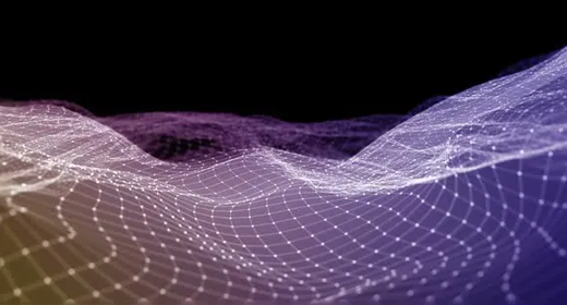 Abstract Wireframe Background