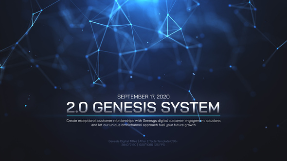 Genesis Digital Titles - VideoHive 26649035