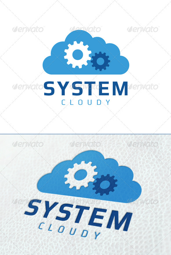 System Cloud - Symbols Logo Templates