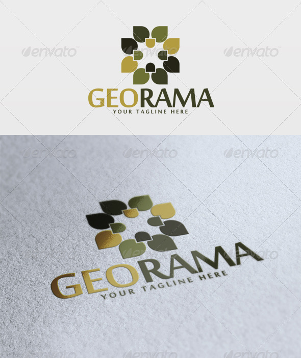 Georama Logo - Vector Abstract