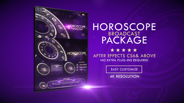 Horoscope Broadcast Package - VideoHive 26656666