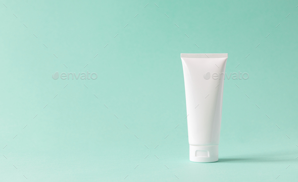 Cosmetics packaging .Beauty.Mock-up.
