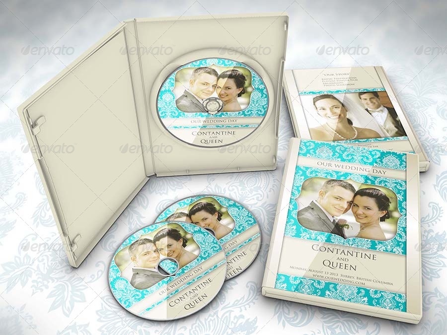 5 Wedding DVD, Print Templates | GraphicRiver