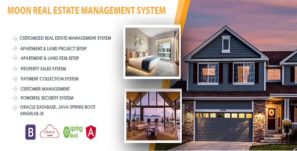 Moon Real Estate (Spring Boot, Angular) Application Nulled
