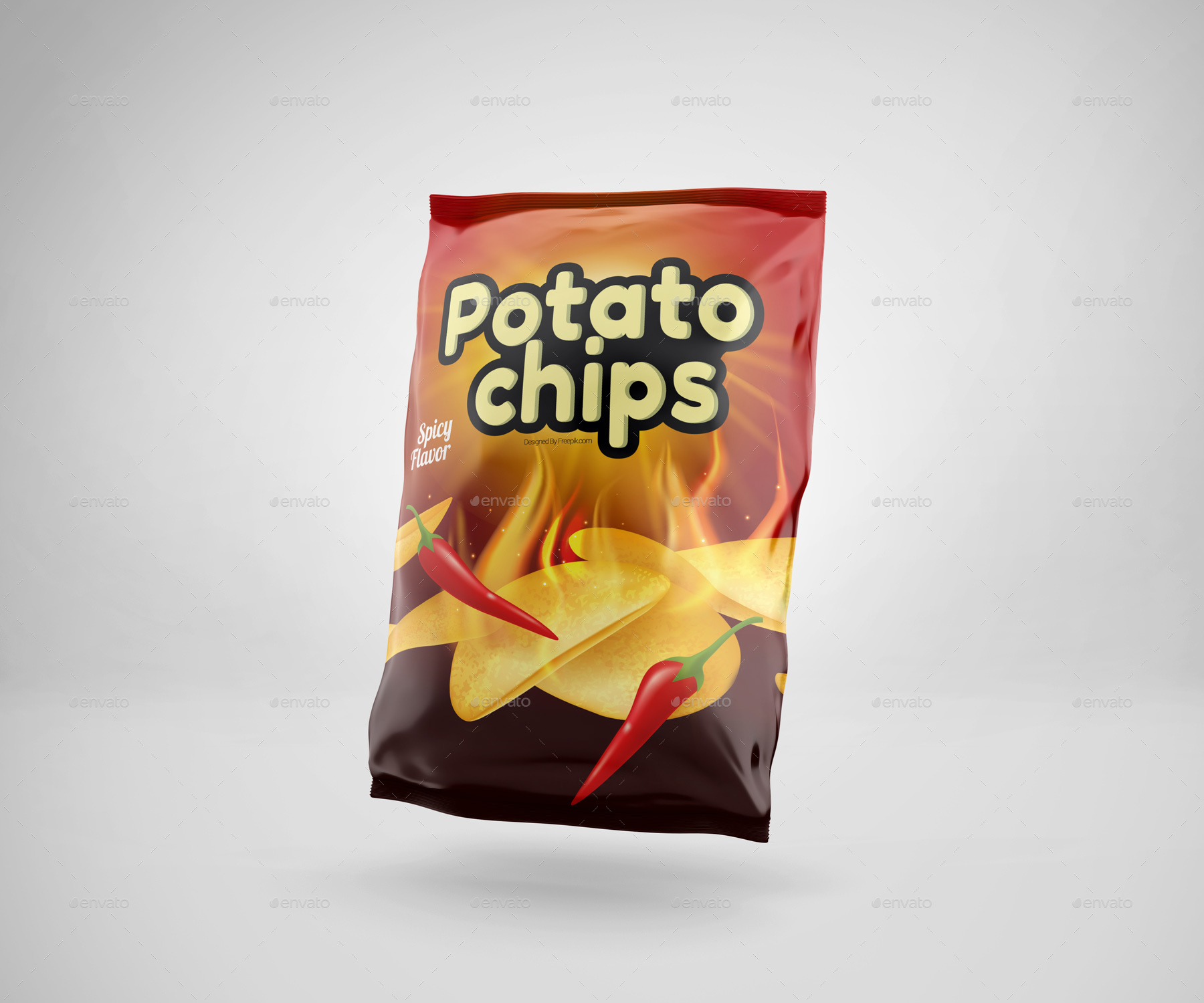 Download Snack Bag Mockup by Pixelica21 | GraphicRiver