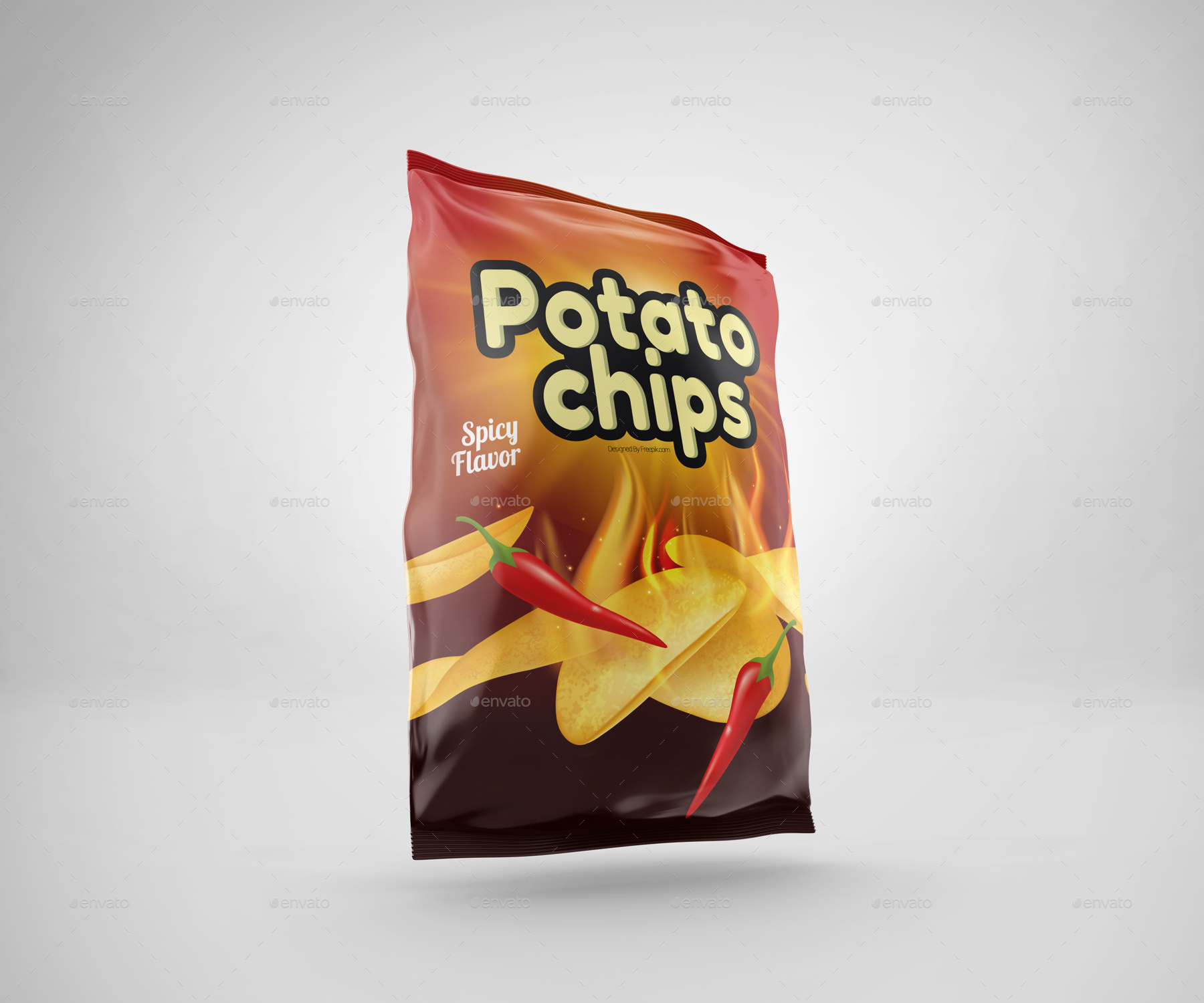 Download Snack Bag Mockup by Pixelica21 | GraphicRiver