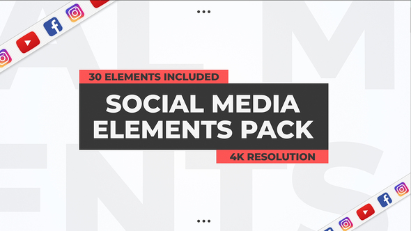 Social Media Elements Pack