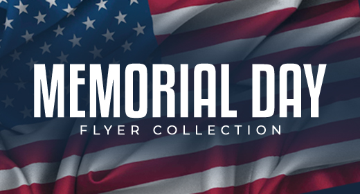 Memorial Day Flyer Colletion