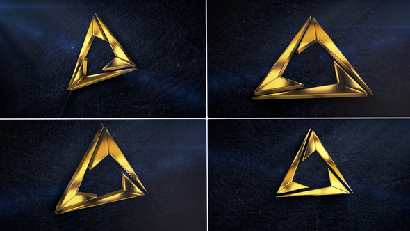 Gold Logo Reveal - VideoHive 26680305