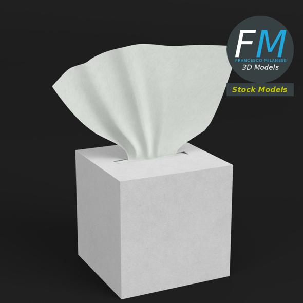 Tissue box 2 - 3Docean 26681397