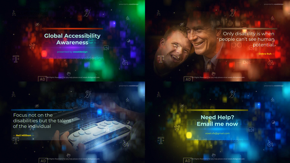 Global Accessibility Awareness - VideoHive 26683623