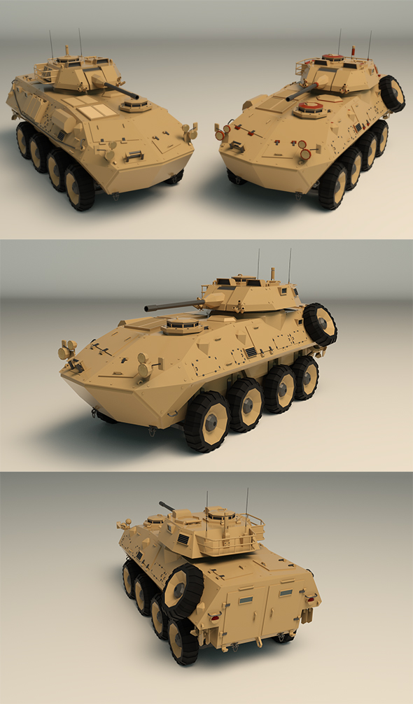 Low Poly Tank - 3Docean 26687750
