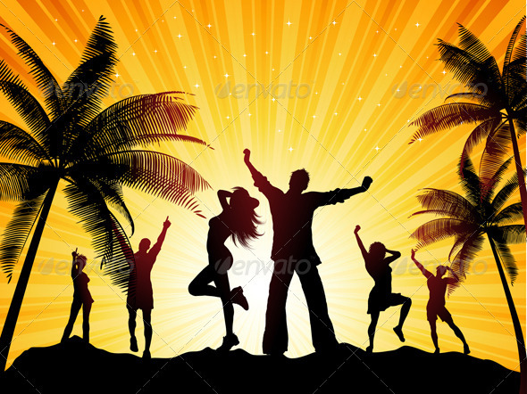 Summer party - People Characters