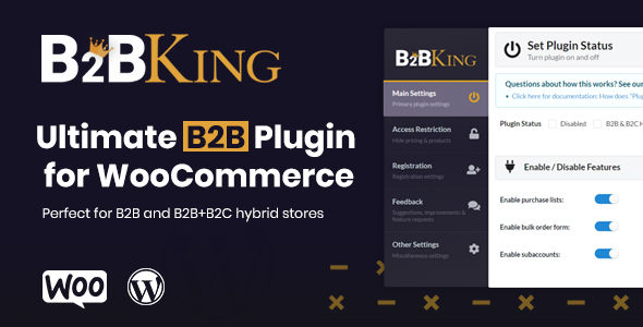 B2BKing - The Ultimate WooCommerce B2B Plugin