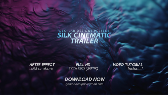 Silk Cinematic TrailerlAbstract - VideoHive 26667550