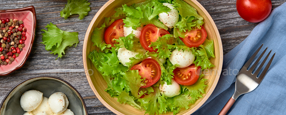 Salad cherry tomato - Stock Photo - Images