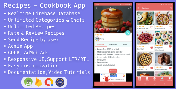 Recipes - Cookbook App for Android