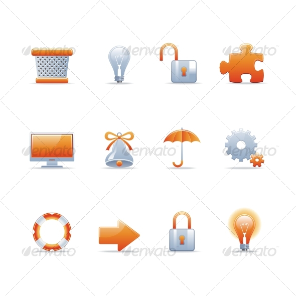 Glossy icon set 3 - Web Icons