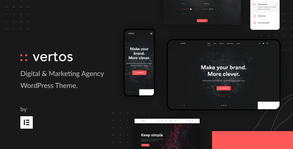 Vertos | Digital & Marketing Agency WordPress Theme