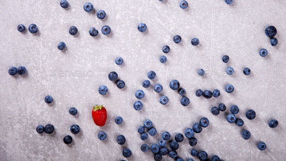 Various fresh summer Berries background .Food or Healthy diet concept. - Stock Photo - Images