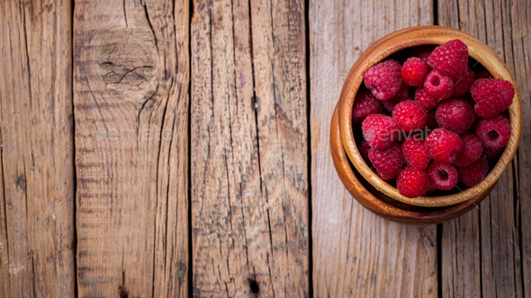 Berry Fresh.Raspberry.Food or Healthy diet concept. - Stock Photo - Images