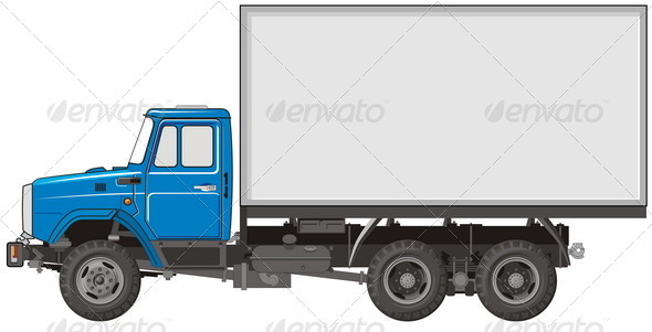 Heavy Truck - Man-made Objects Objects