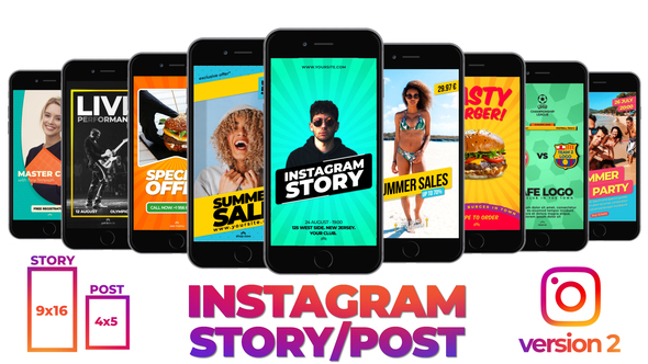 Fresh Instagram Stories - VideoHive 24259724