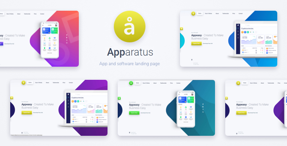 Apparatus | A Multi-Purpose One-Page Portfolio and App Landing Theme